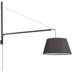 Lucande Beleza Applique Con Paralume Estraibile