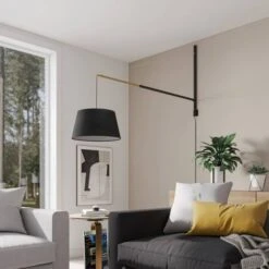 Lucande Beleza Applique Con Paralume Estraibile -Negozio Di Illuminazione Per La Casa Alla Moda 95374396 4