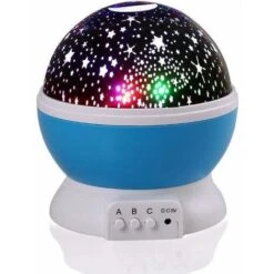 Luce Notturna Cielo Stellato A 360° - Alimentazione A Batteria E USB