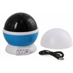 Luce Notturna Cielo Stellato A 360° - Alimentazione A Batteria E USB -Negozio Di Illuminazione Per La Casa Alla Moda 95548426 4