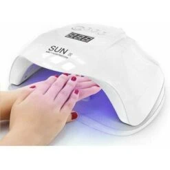 GTA Asciuga Unghie Lampada LED UV 54W Per Tutti I Gel Display LCD 4 Timer Asciuga Unghie Professionale Lampada UV Per Unghie Lampada Permanente Per Fotopolimerizzazione Con Luce Bianca Nail Art