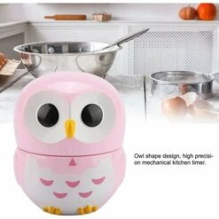 Timer Da Cucina, 1-55 Minuti Timer Da Cucina Timer Per Uova Timer Meccanico Con Allarme Forte, Rosa -Negozio Di Illuminazione Per La Casa Alla Moda 96147236 3