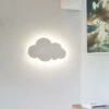 Applique - Cloud Light - Indoor - Moderno - Paralume In Acrilico Con Luci LED Integrate - Piccole Nuvole Bianche Ruikalucky