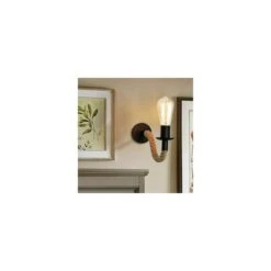 Lampada Da Parete Vintage In Corda Di Canapa, Lampada Da Parete Industriale Ideale, Lampada E27, Lampadina Non Inclusa, 110/220 V (nero) 9 Lampada Da Parete Vintage In Corda Di Canapa, Lampada Da Parete Industriale Ideale, Lampada E27, Lampadina Non Inclusa, 110/220 V (nero) -Negozio Di Illuminazione Per La Casa Alla Moda 97884114 3