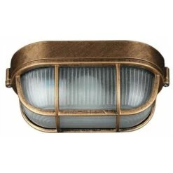 Lampada Da Parete Per Esterni, Lampada Da Parete Ovale In Alluminio Pressofuso, Applique Da Parete Marina Nautica, Luce Vintage Industriale, Lampada Da Barca, Lampade Da Parete Per Corridoio Patio